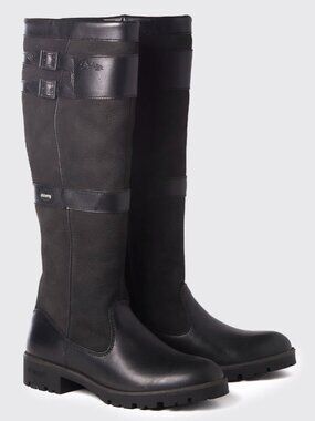 NEW Dubarry Longford Country Boots – Black – Size 42 – Never Worn